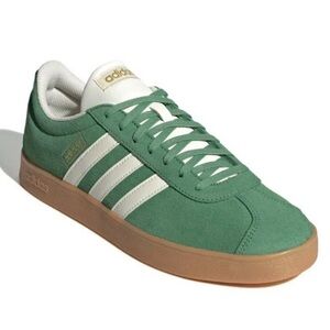 adidas VL Court 2.0 Sneakers Shoes Green Sz 9M/10W [JH5077] No Box